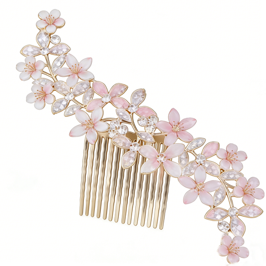 Sakura Branch Tuck Comb