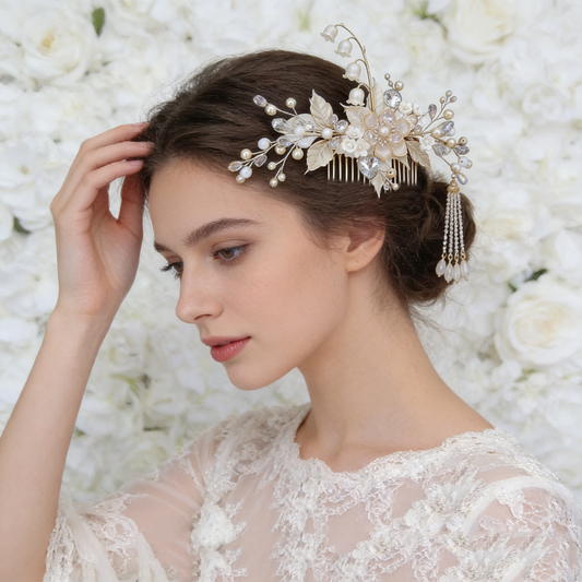 Lily of the Valley Tassel Tuck Comb