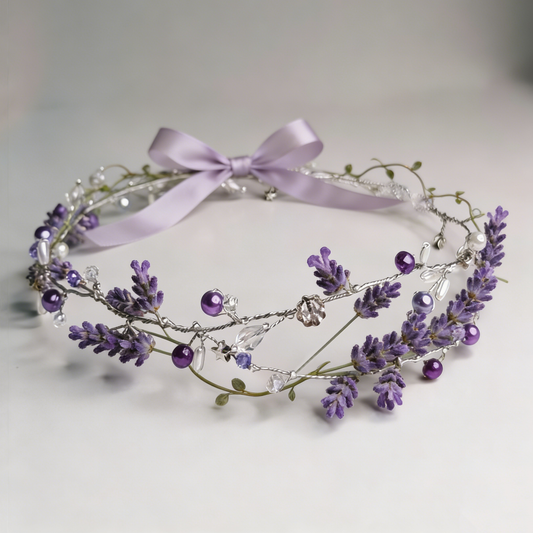 Lavender Pearl Garland