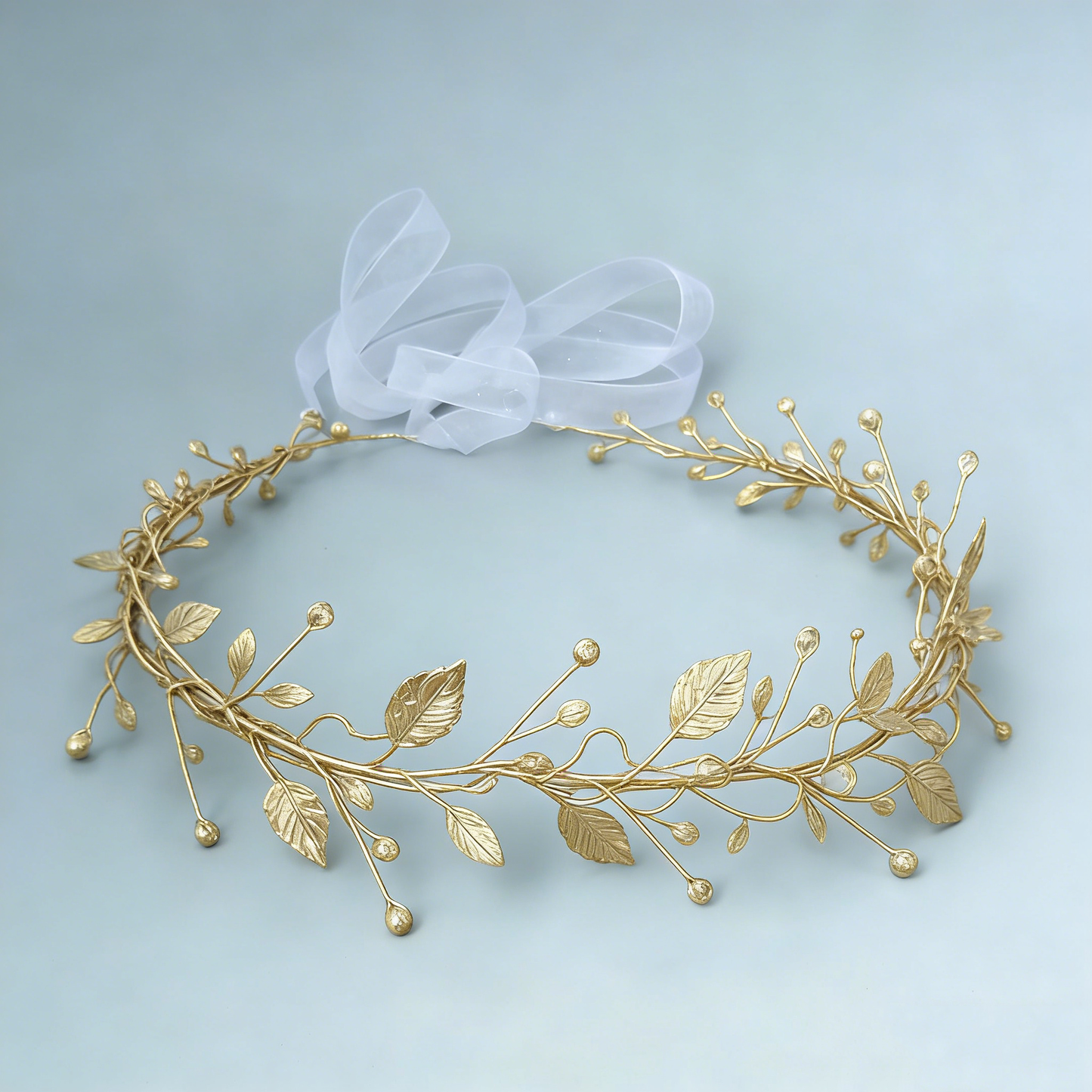 White Rose Vine Garland